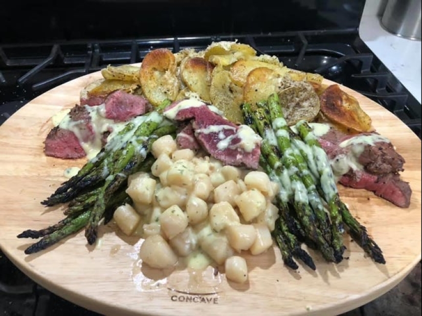 Cuando la placa es demasiado simple: 20 ejemplos bien, muy extraño flujo de alimentos y bebidas