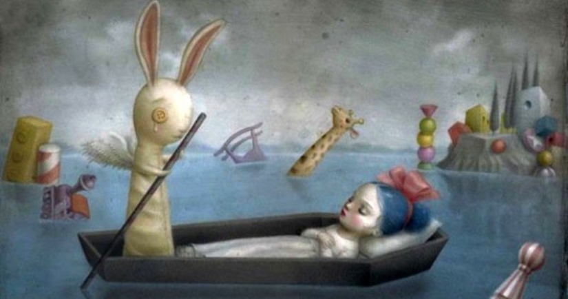 Cuentos de hadas no infantiles de Nicoletta Ceccoli-maestros de las ilustraciones inquietantes Cuentos de hadas no infantiles de Nicoletta Ceccoli-maestros de las ilustraciones inquietantes