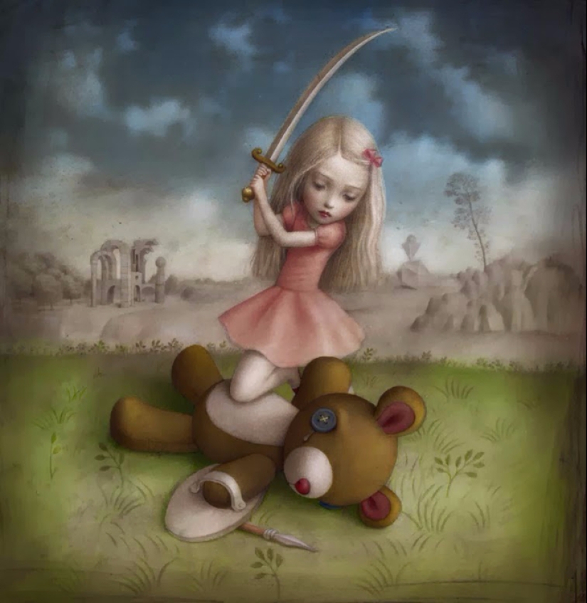 Cuentos de hadas no infantiles de Nicoletta Ceccoli-maestros de las ilustraciones inquietantes Cuentos de hadas no infantiles de Nicoletta Ceccoli-maestros de las ilustraciones inquietantes