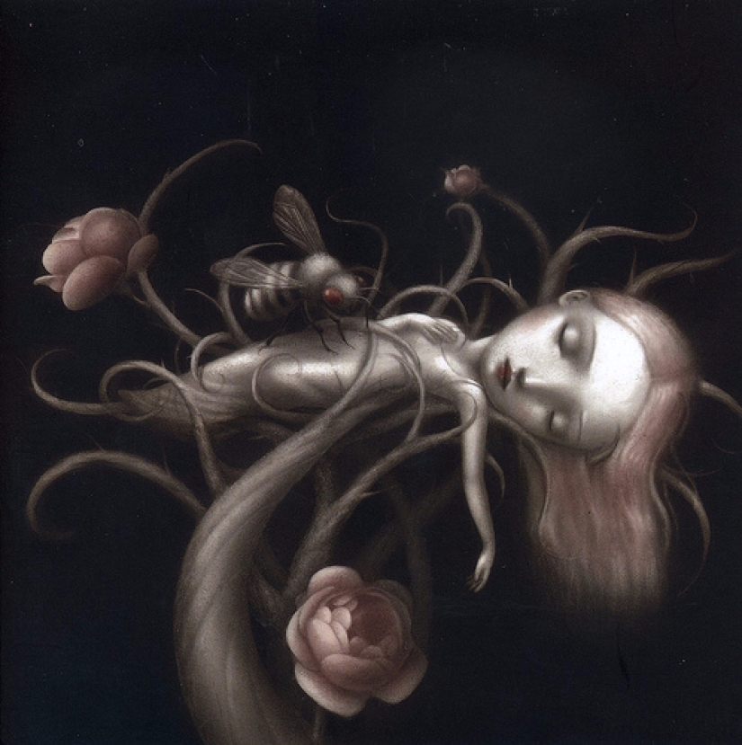 Cuentos de hadas no infantiles de Nicoletta Ceccoli-maestros de las ilustraciones inquietantes Cuentos de hadas no infantiles de Nicoletta Ceccoli-maestros de las ilustraciones inquietantes