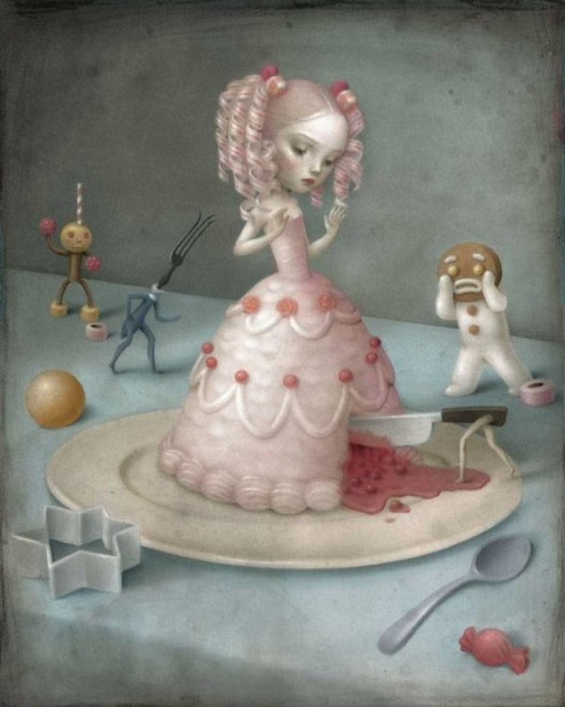 Cuentos de hadas no infantiles de Nicoletta Ceccoli-maestros de las ilustraciones inquietantes Cuentos de hadas no infantiles de Nicoletta Ceccoli-maestros de las ilustraciones inquietantes