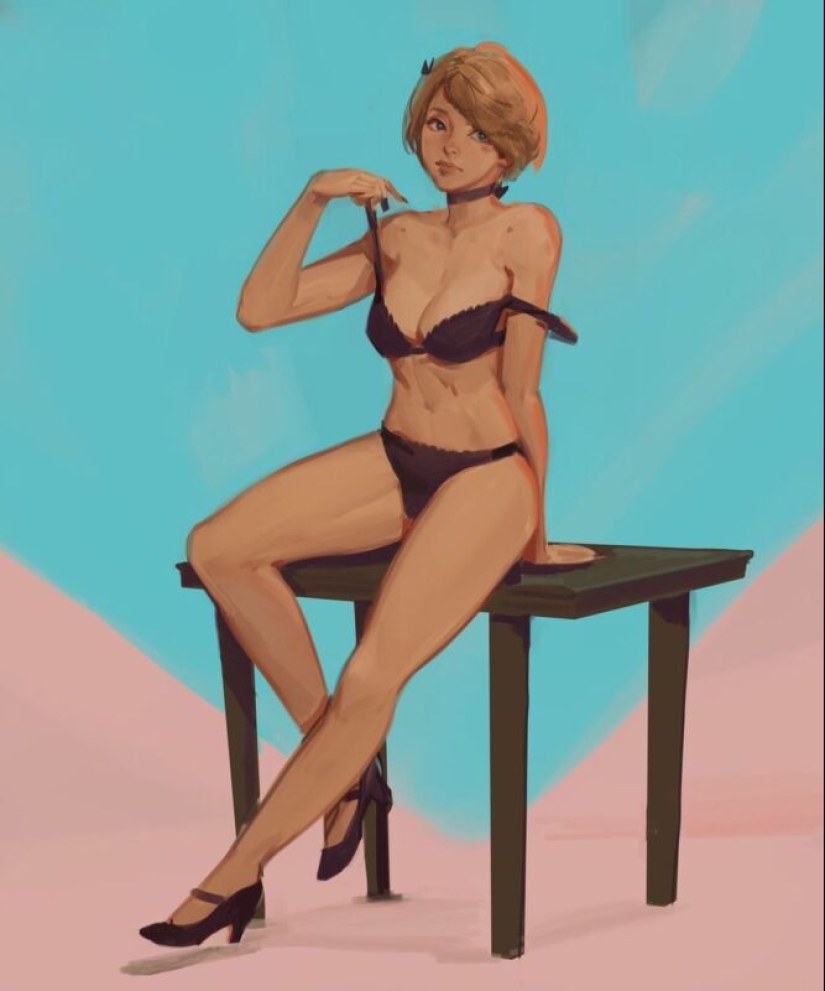 Cute girls from fairy tales from the Moscow artist Nikolai Kurganov Cute girls from fairy tales from the Moscow artist Nikolai Kurganov