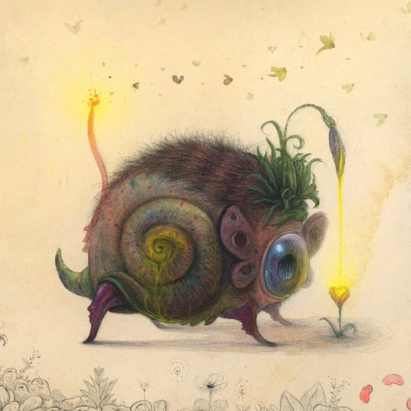 Cute Monsters by Artist Borge Sanchez Cute Monsters by Artist Borge Sanchez