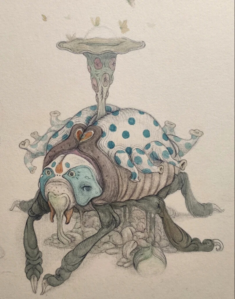 Cute Monsters by Artist Borge Sanchez Cute Monsters by Artist Borge Sanchez