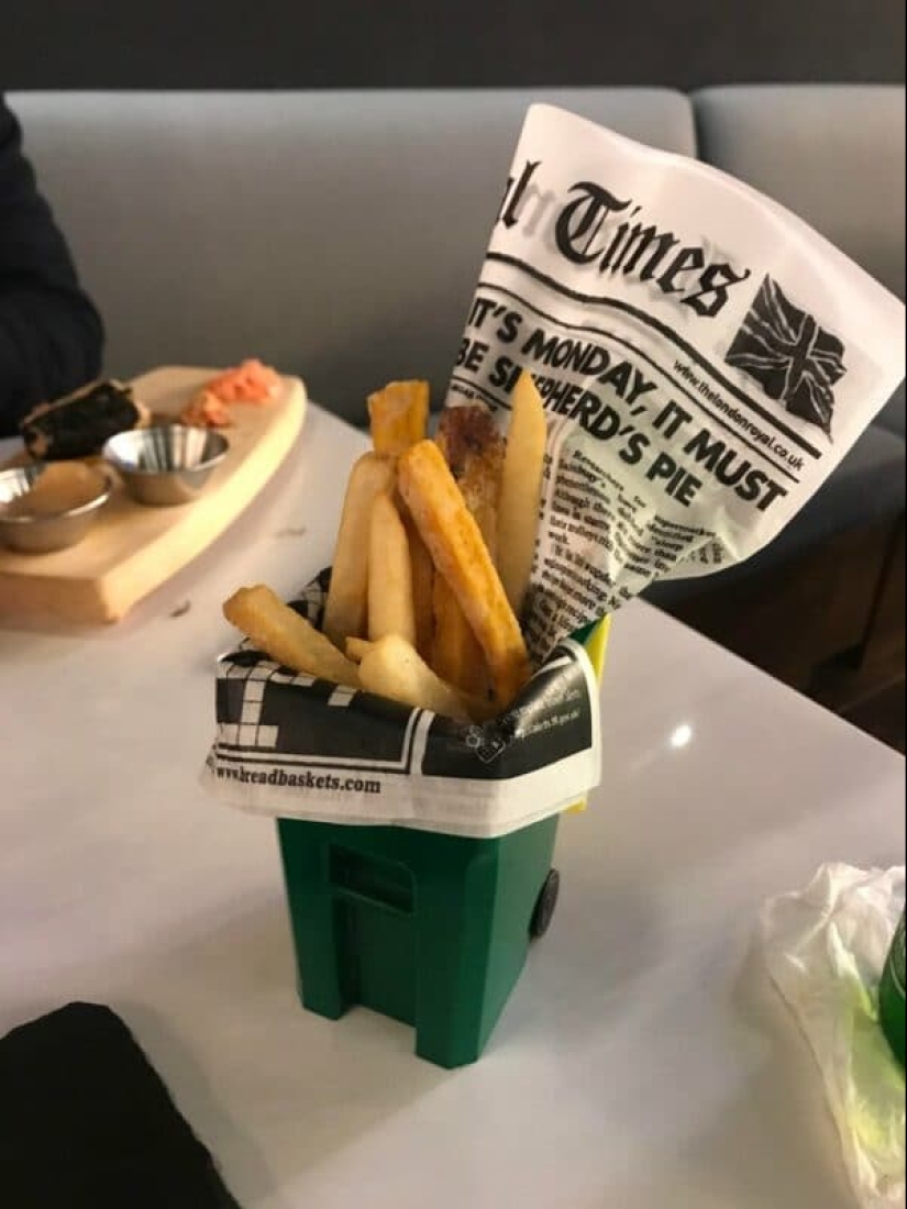 "¡Dame un plato!": 22 de los ejemplos más locos de servir platos "¡Dame un plato!": 22 de los ejemplos más locos de servir platos