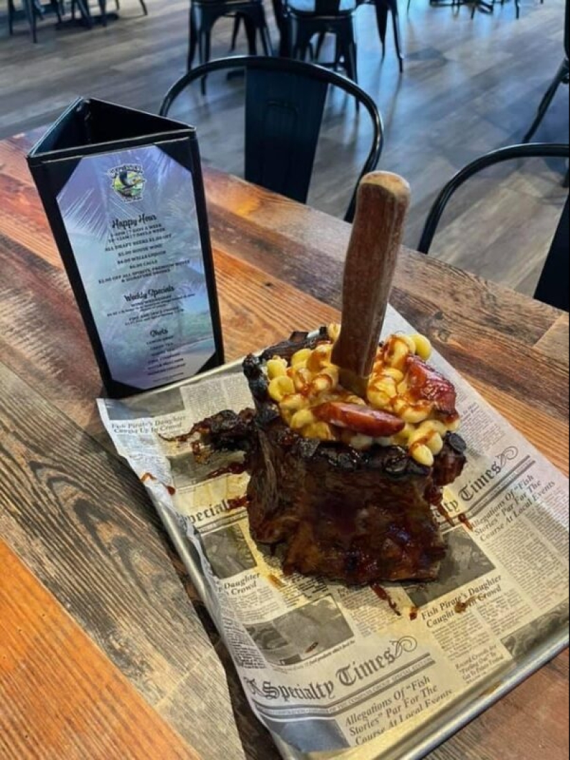 "¡Dame un plato!": 22 de los ejemplos más locos de servir platos "¡Dame un plato!": 22 de los ejemplos más locos de servir platos