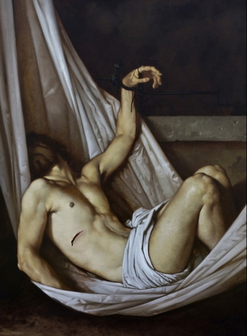 Dark eroticism in the Baroque style from the modern classic of painting Roberto Ferri