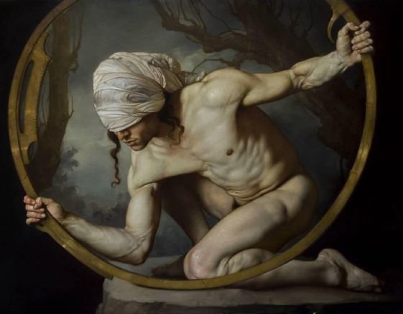 Dark eroticism in the Baroque style from the modern classic of painting Roberto Ferri