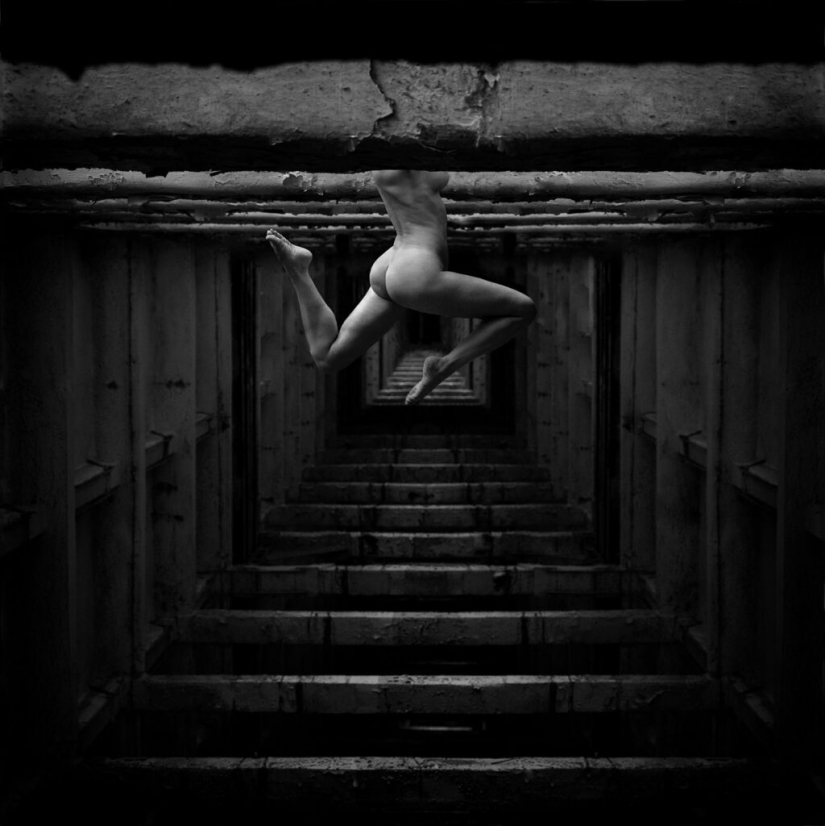 Dark fantasies in nude style from photographer Gobotoru