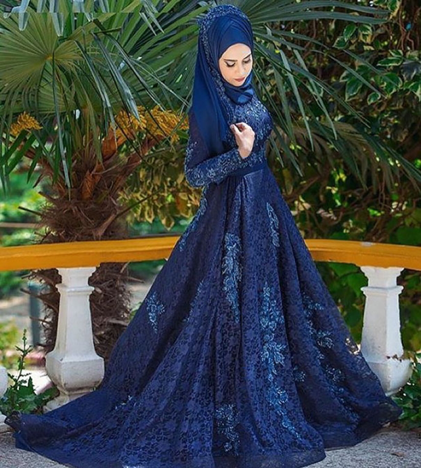 Dazzlingly beautiful brides in hijabs