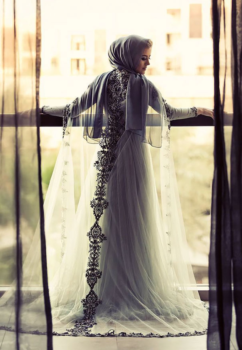 Dazzlingly beautiful brides in hijabs