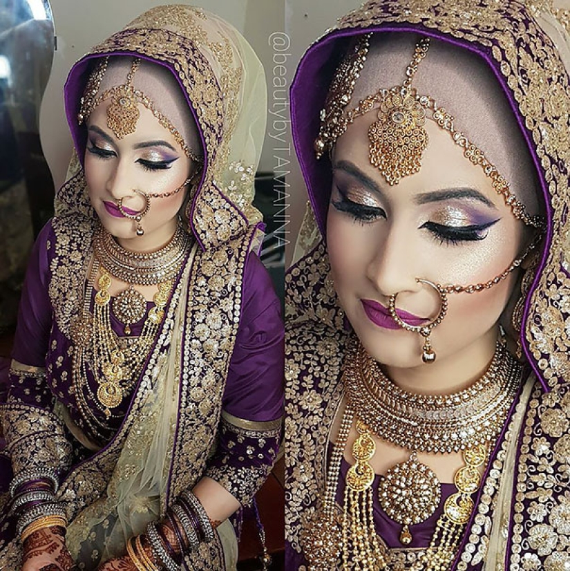 Dazzlingly beautiful brides in hijabs