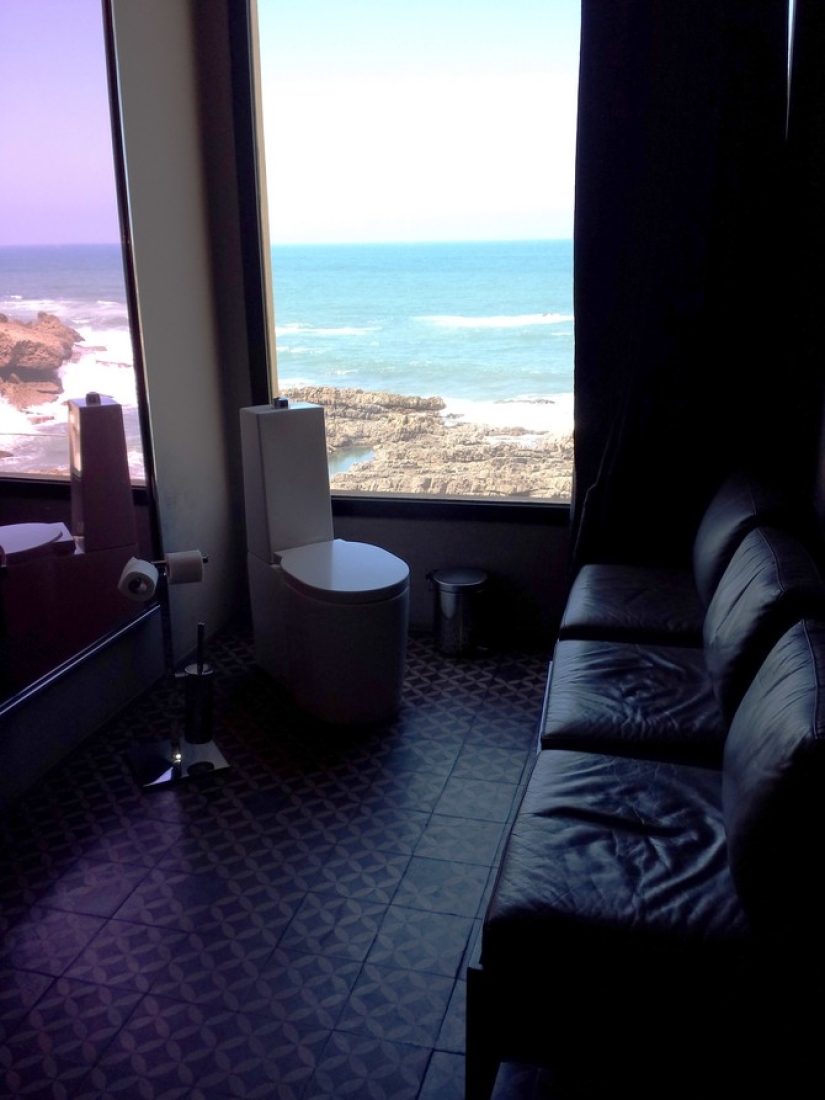 De un vistazo: 20 baños de todo el mundo que sorprenden con magníficas vistas