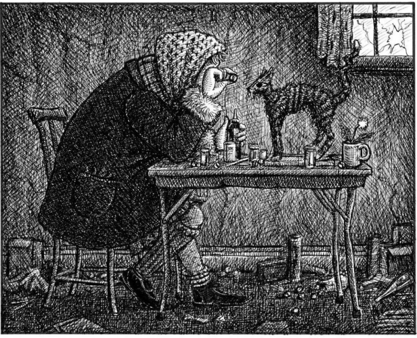 Death's Touches: Illustrator Landis Blair and His Art of Twilight Death's Touches: Illustrator Landis Blair and His Art of Twilight