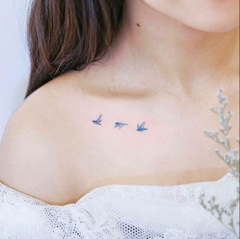 Del minimalismo a los tatuajes con historia: 33 ideas inusuales para el primer tatuaje Del minimalismo a los tatuajes con historia: 33 ideas inusuales para el primer tatuaje
