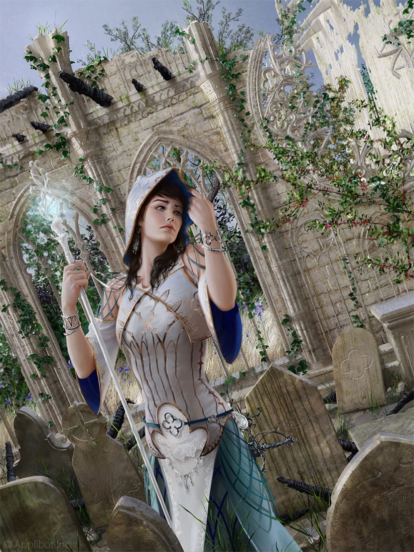 Del mito a la realidad y de vuelta: el increíble arte digital por Johannes Voss