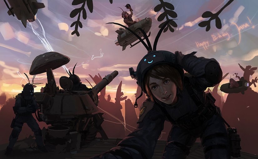 Del mito a la realidad y de vuelta: el increíble arte digital por Johannes Voss