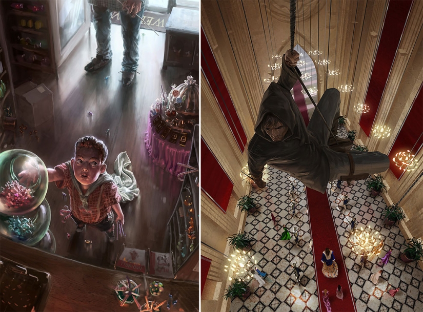 Del mito a la realidad y de vuelta: el increíble arte digital por Johannes Voss