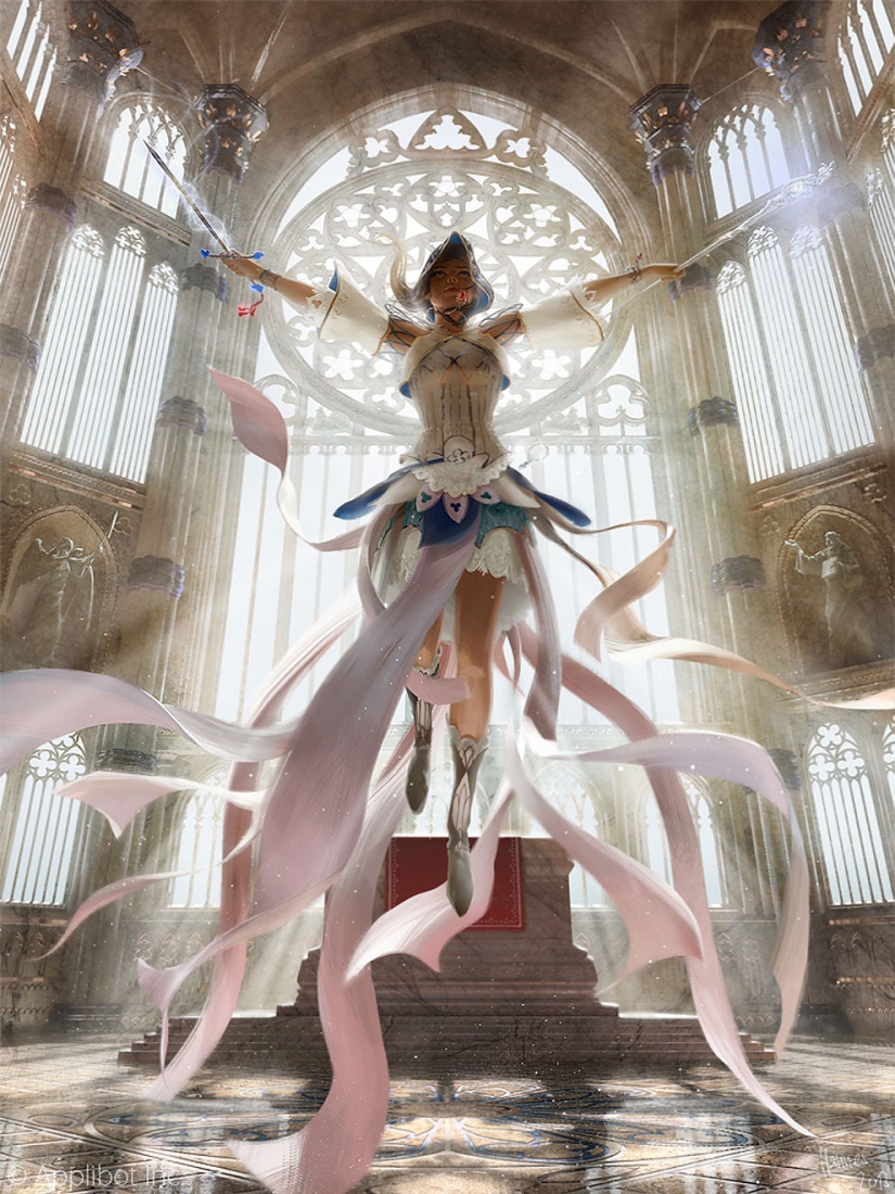 Del mito a la realidad y de vuelta: el increíble arte digital por Johannes Voss