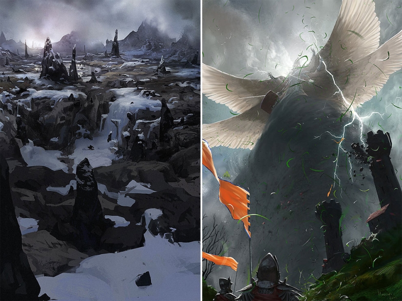 Del mito a la realidad y de vuelta: el increíble arte digital por Johannes Voss