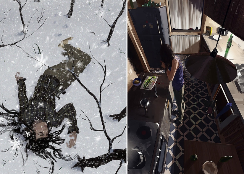 Del mito a la realidad y de vuelta: el increíble arte digital por Johannes Voss