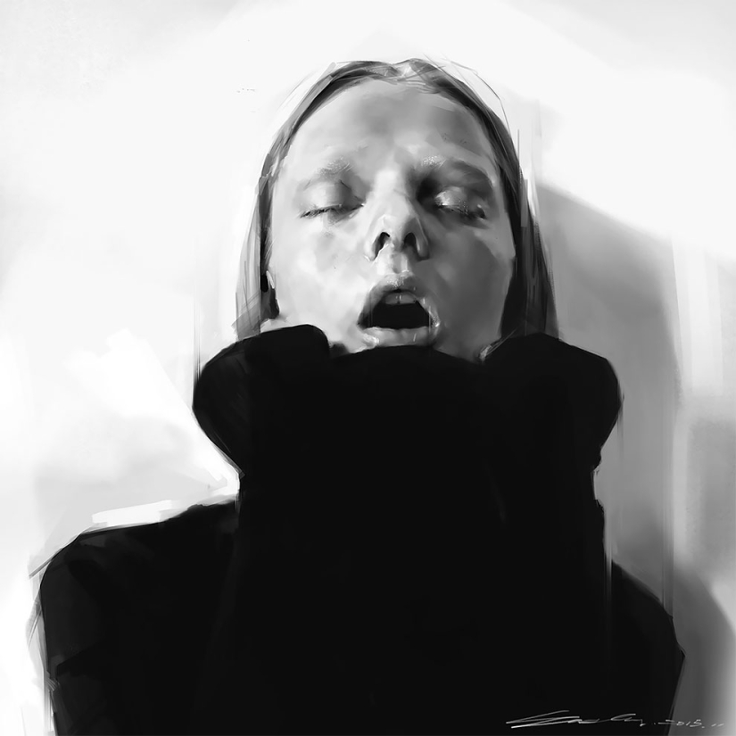 Delicados retratos de maestro de pintura digital Yanjun Chen Delicados retratos de maestro de pintura digital Yanjun Chen