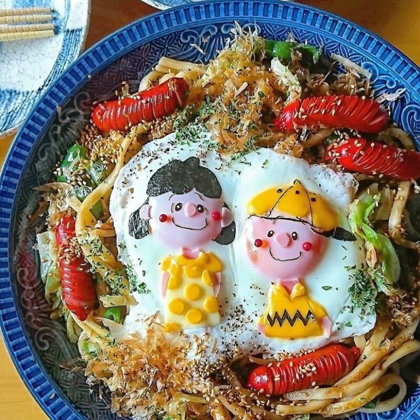 Deliciosos y hermosos huevos de un gran Japonés mamá
