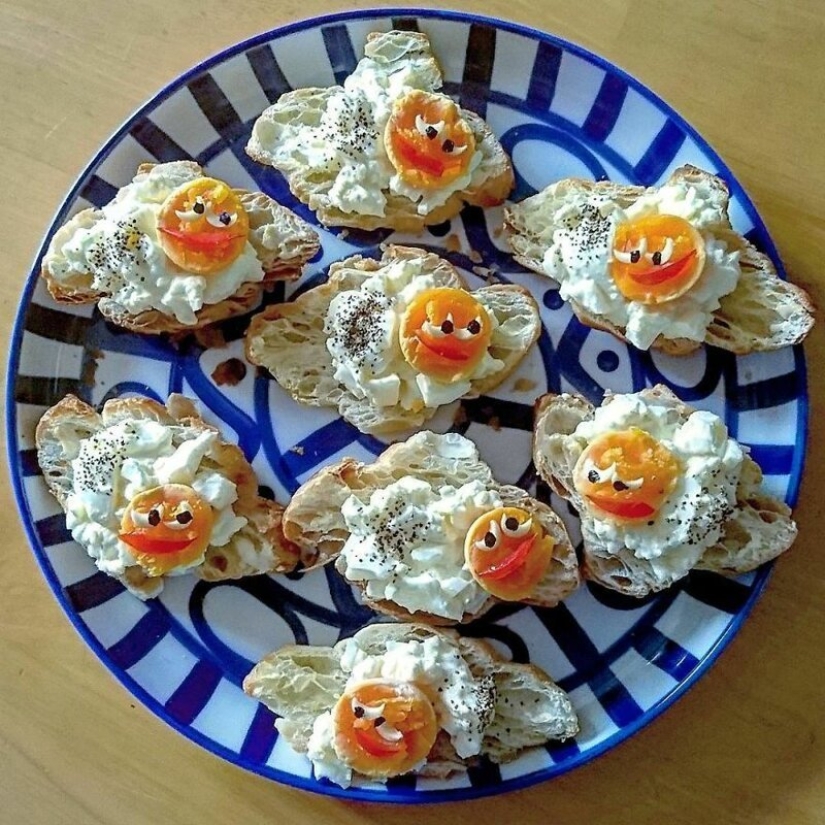 Deliciosos y hermosos huevos de un gran Japonés mamá