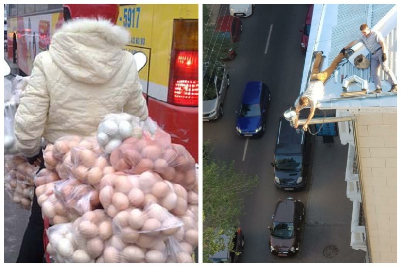 Demencia y coraje: 20 fotos de personas que no saben lo que es el miedo Demencia y coraje: 20 fotos de personas que no saben lo que es el miedo