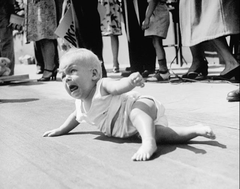 Derby in diapers: how were the retro races of crawling babies Derby in diapers: how were the retro races of crawling babies