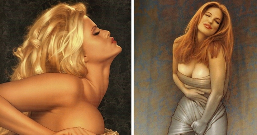 Digital pinup from comic master Drew Posad