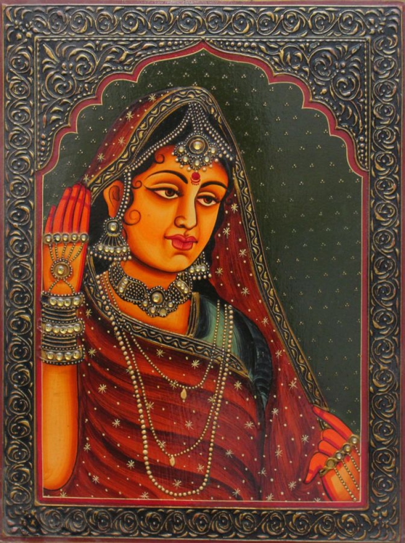 Dioses, personas y épocas en las pinturas del artista Vishal Gurjal