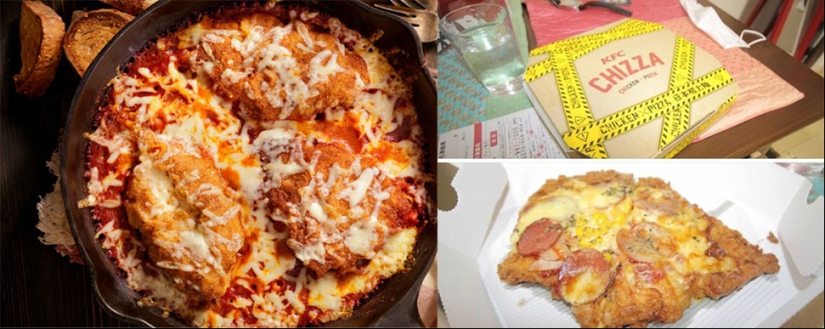 Dish of the peoples of the world over which the Americans had committed blasphemy