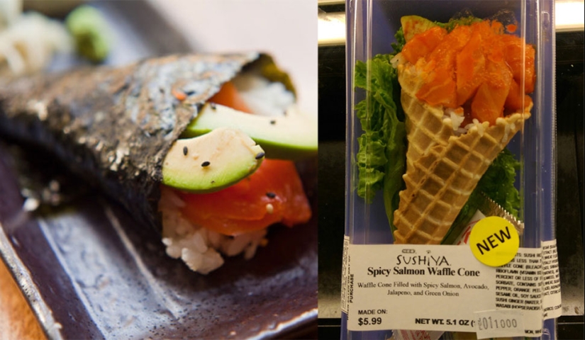 Dish of the peoples of the world over which the Americans had committed blasphemy