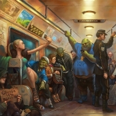 Dive into Gothic: dark fantasy worlds of Illustrator Tony Sart