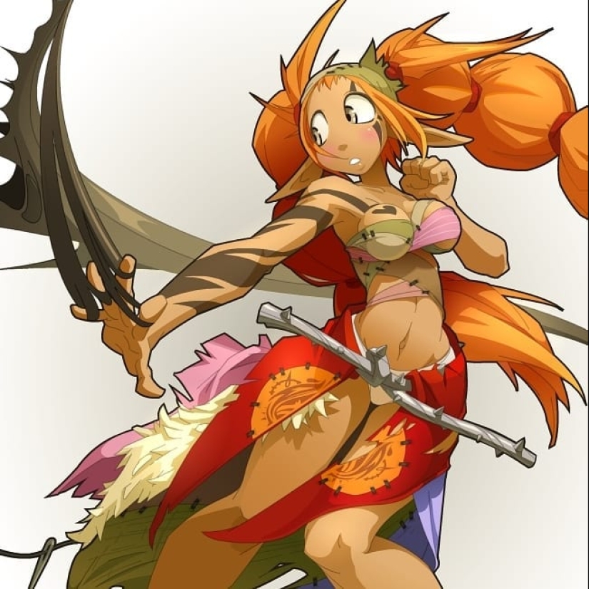 Divertidas chicas del ilustrador Javier Hussin, que vive en la Luna Divertidas chicas del ilustrador Javier Hussin, que vive en la Luna