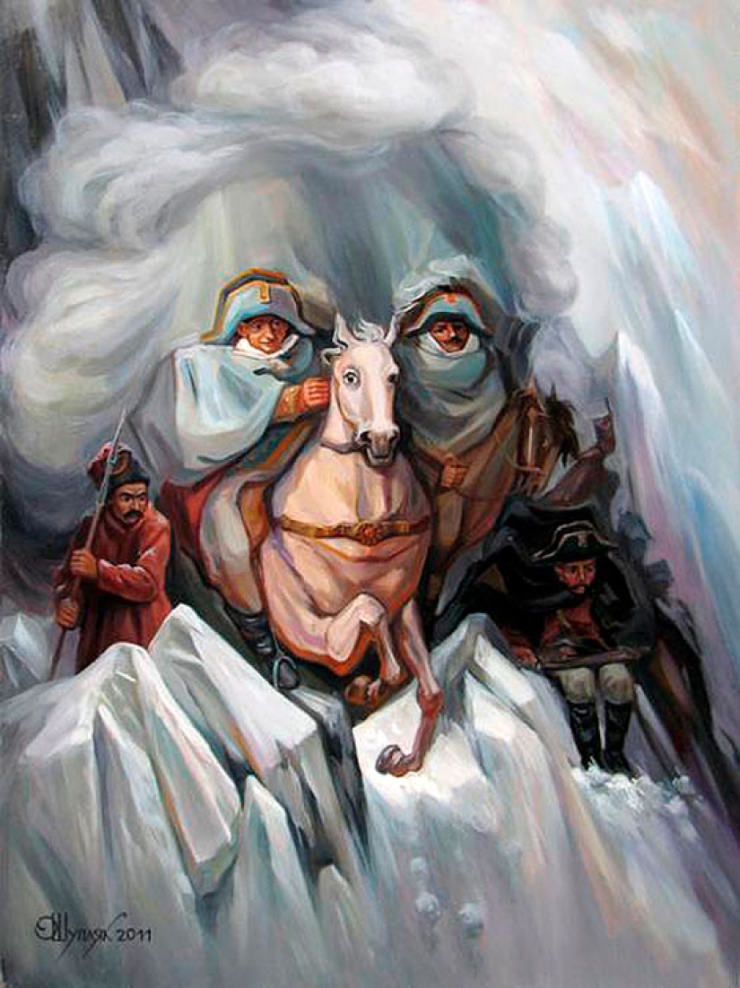 Do not believe your eyes: master of optical illusion artist Oleg Shuplyak