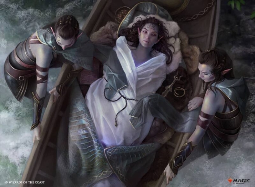 Drama, oscuridad y magia en las obras digitales de Martina Fachkova Drama, oscuridad y magia en las obras digitales de Martina Fachkova