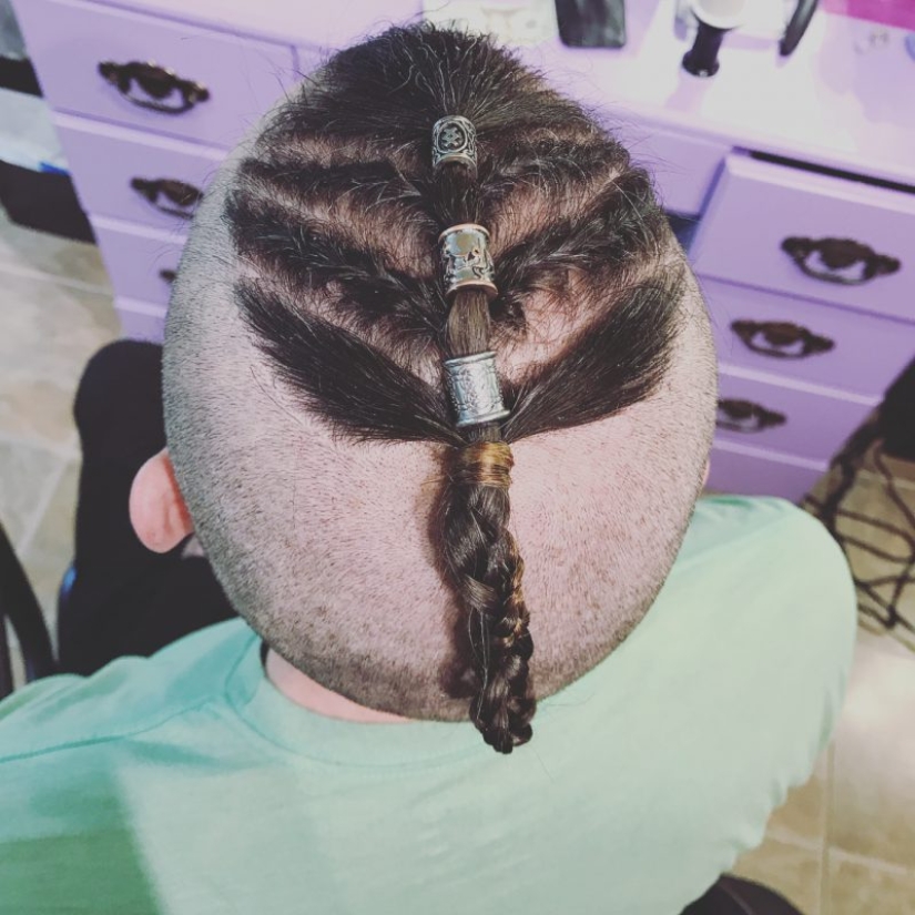 Duras belleza: 25 brutal ideas de peinados para el moderno Viking