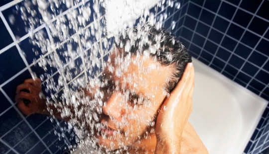 Ears and other body parts that need to be washed less often