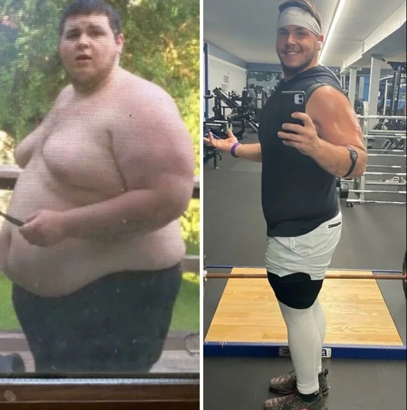 Ejemplos inspiradores de transformación cardinal: 30 fotos antes y después de la pérdida de peso