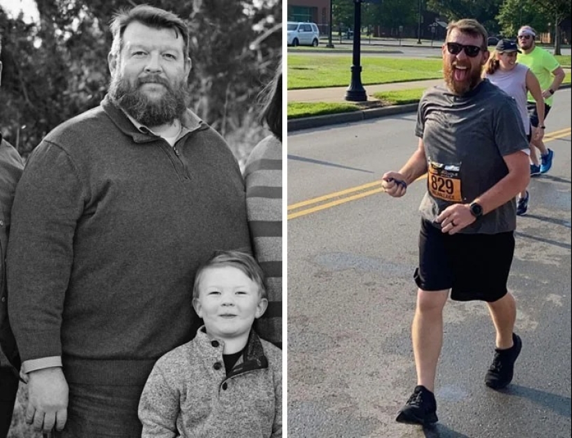 Ejemplos inspiradores de transformación cardinal: 30 fotos antes y después de la pérdida de peso