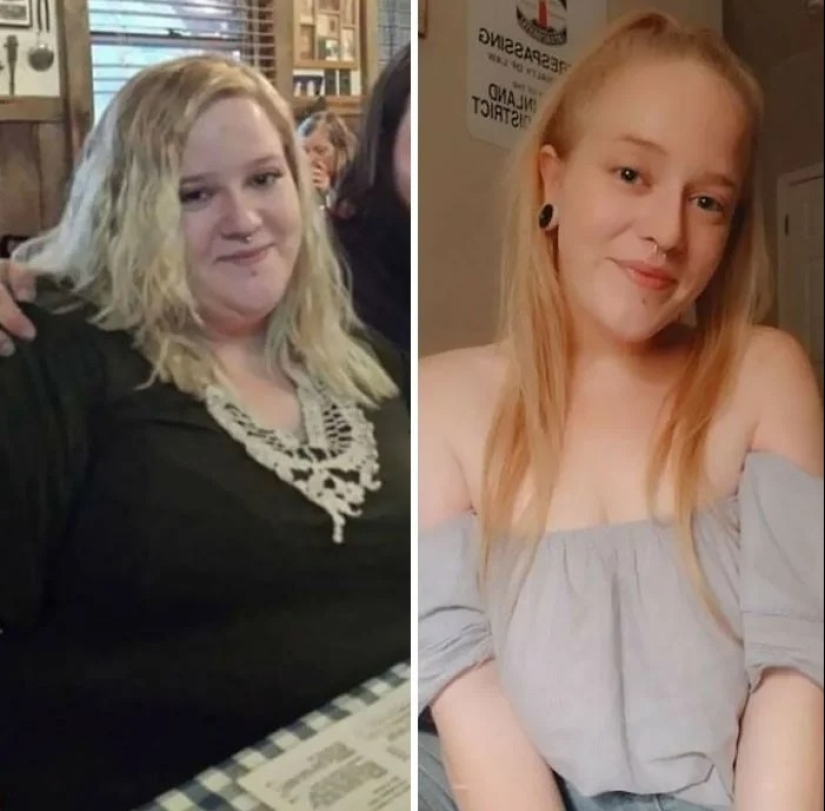 Ejemplos inspiradores de transformación cardinal: 30 fotos antes y después de la pérdida de peso