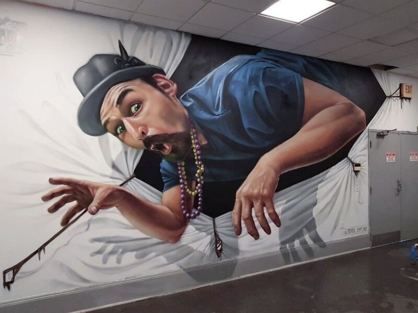 El artista callejero Tom Bragado Blanco y sus impresionantes ilusiones urbanas