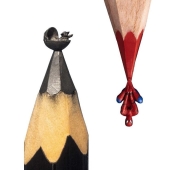 El artista de Bashkortostán, toma un lápiz y las convierte en obras maestras