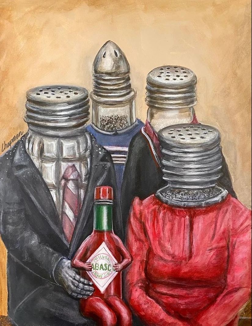 El artista hooligan Travis Chapman y sus provocativas pinturas El artista hooligan Travis Chapman y sus provocativas pinturas