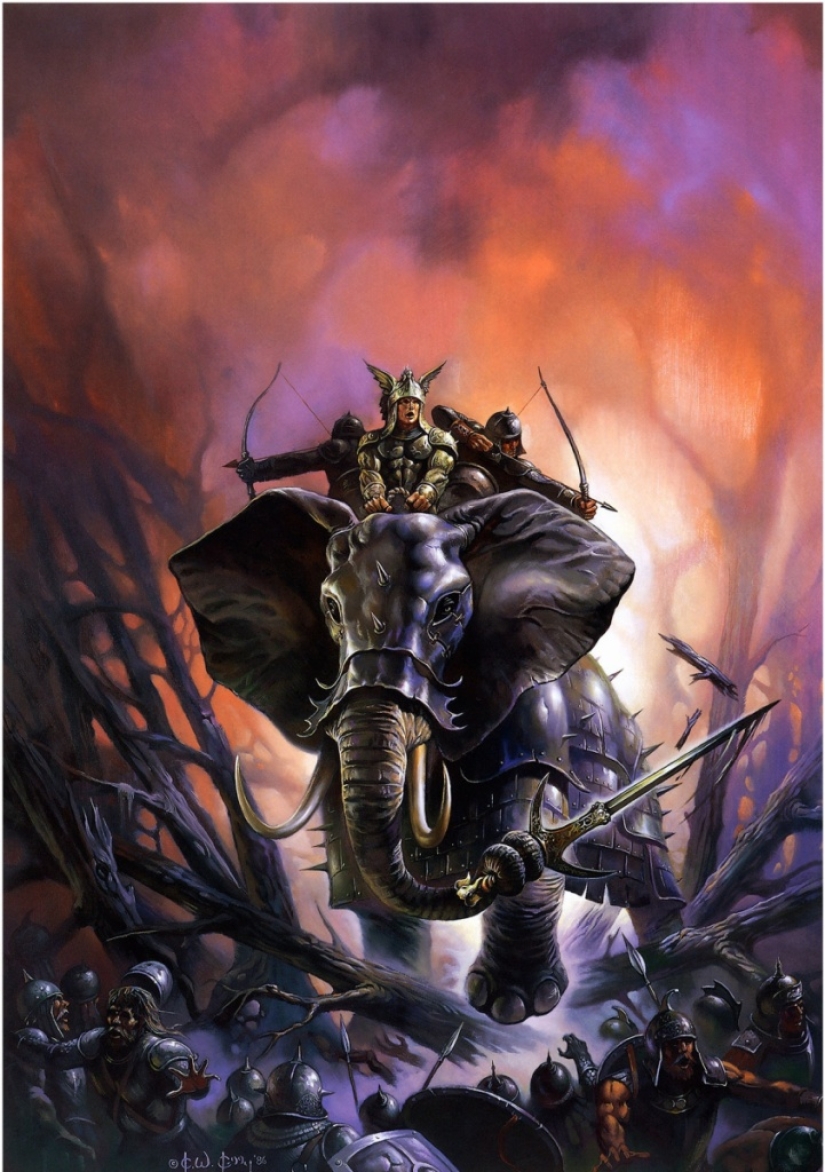 El artista Ken Kelly y su increíble arte de fantasía El artista Ken Kelly y su increíble arte de fantasía