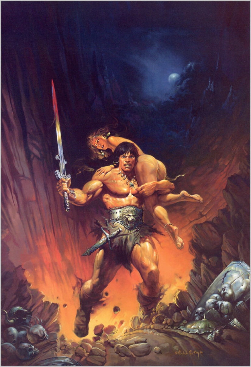 El artista Ken Kelly y su increíble arte de fantasía El artista Ken Kelly y su increíble arte de fantasía