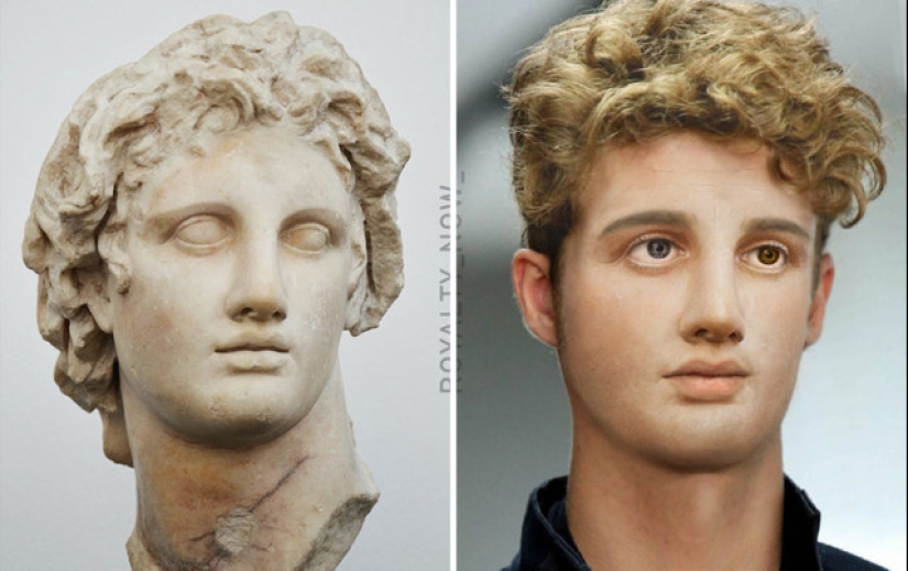 El artista mostró lo que las celebridades históricas podrían ser hoy en día