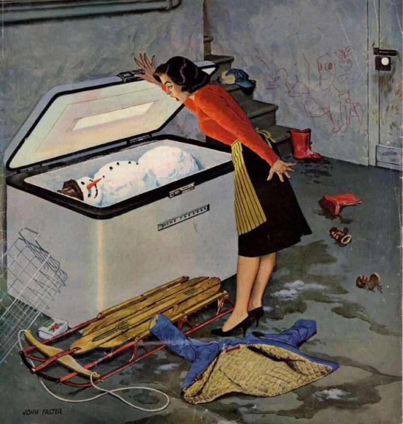 El artista que pintó América: Los secretos del éxito de John Falter